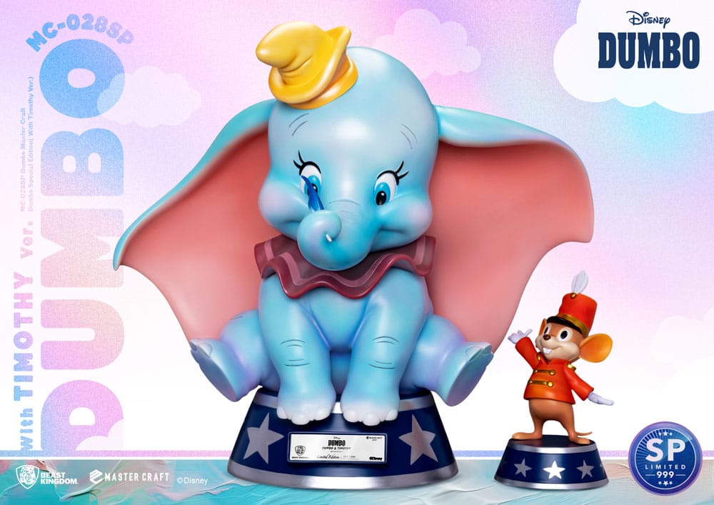 Dumbo Estatua Master Craft Dumbo Special Edition (With Timothy Version) 32 cm