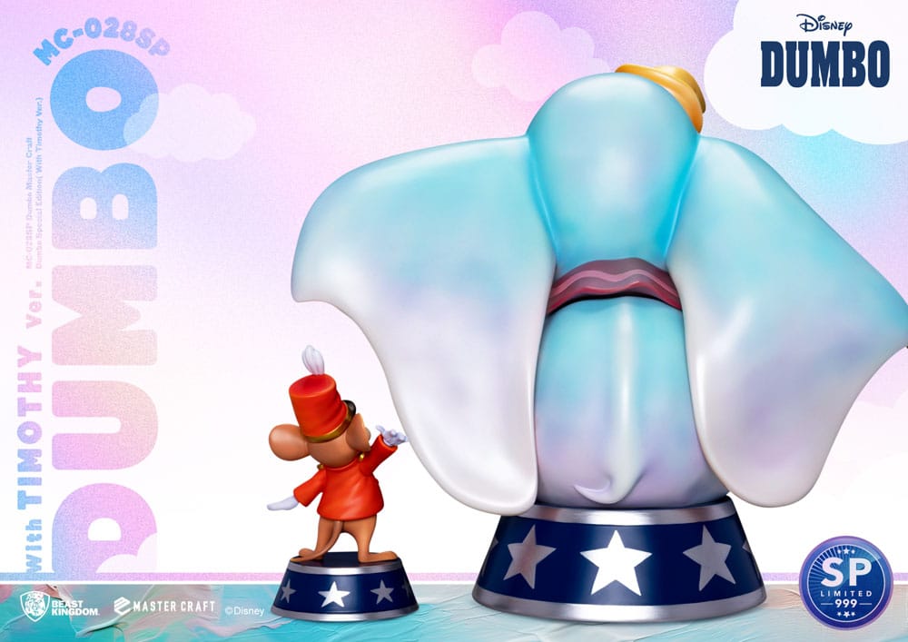 Dumbo Estatua Master Craft Dumbo Special Edition (With Timothy Version) 32 cm