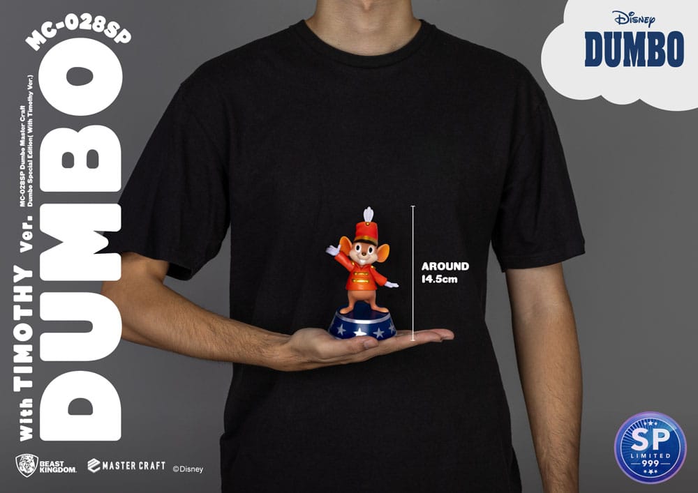 Dumbo Estatua Master Craft Dumbo Special Edition (With Timothy Version) 32 cm