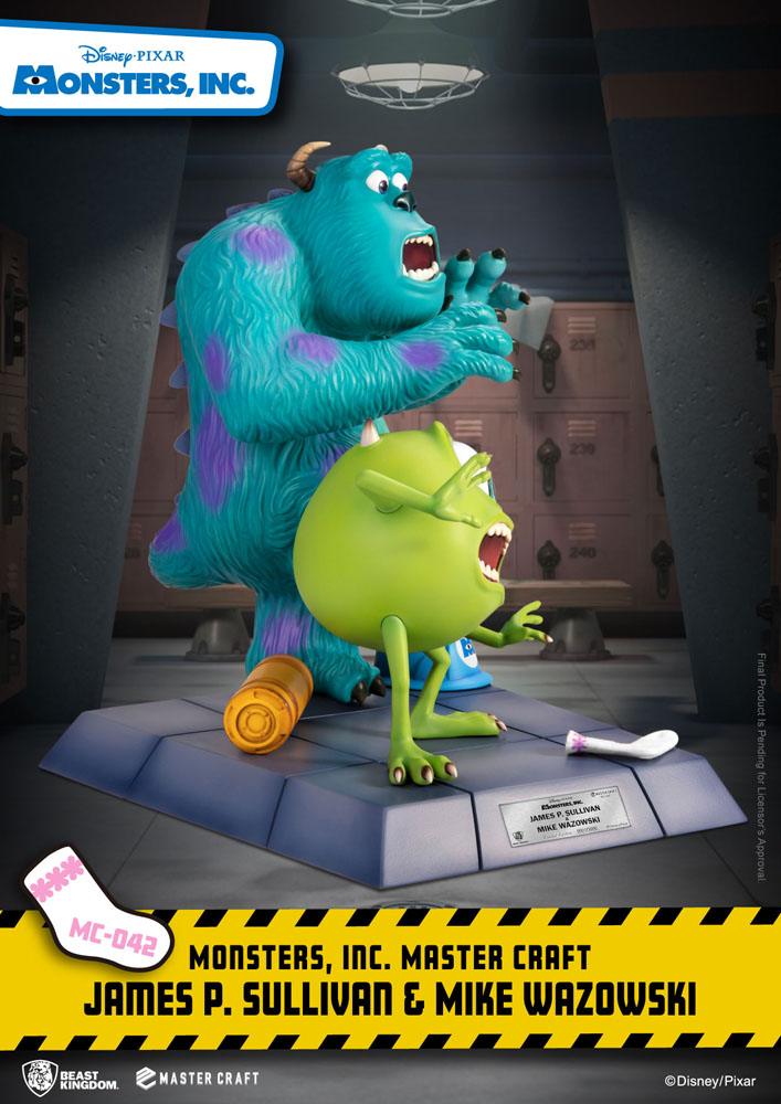 Monstruos, S.A. Estatua Master Craft James P. Sullivan & Mike Wazowski 34 cm