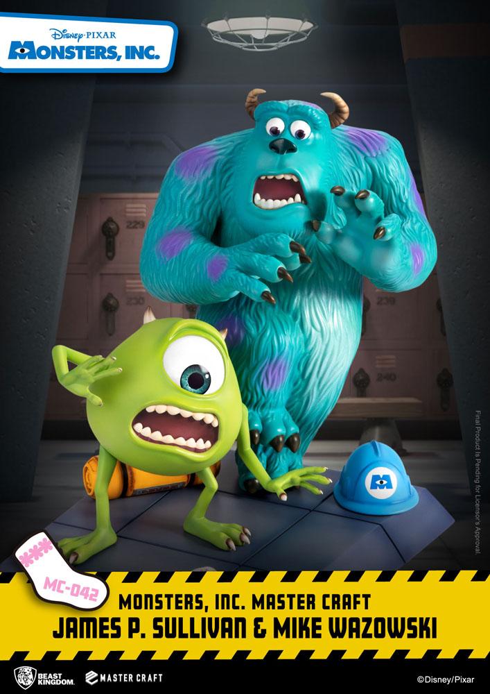 Monstruos, S.A. Estatua Master Craft James P. Sullivan & Mike Wazowski 34 cm
