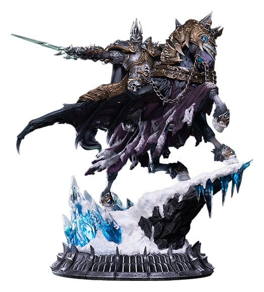 Warcraft estatua The Lich King y Invincible, 36 cm, figura de acción de Blizzard