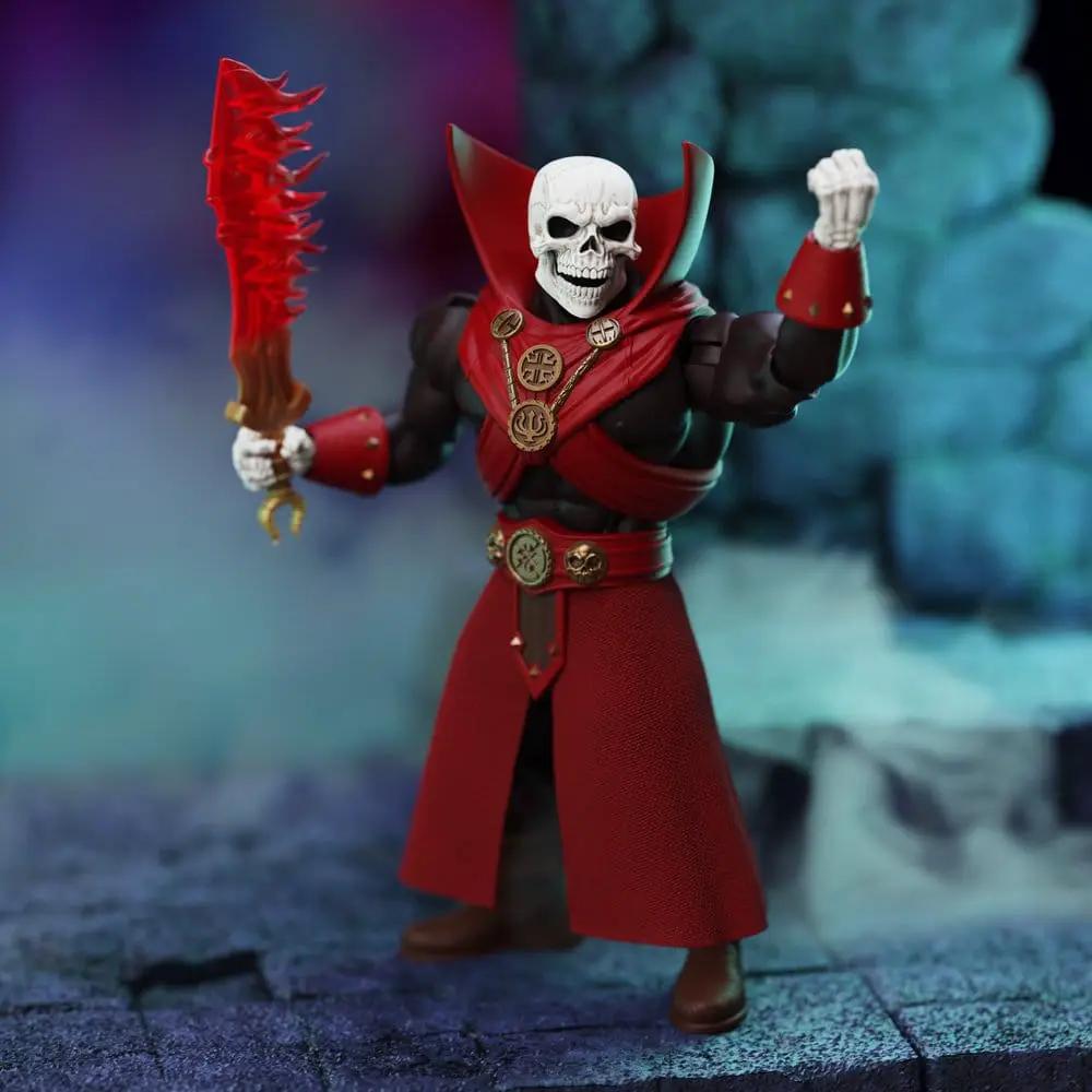 Figura de acción Conan el Bárbaro Immortal Champions Thulsa Doom, 14 cm, vestimenta roja y dorados, Boss Fight Studio