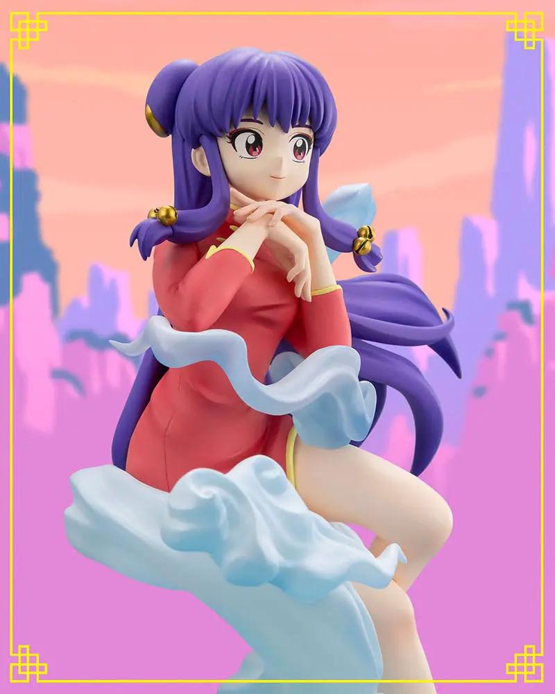Figura de PVC Ranma 1/2 Shampoo FiguartsZERO, 17 cm, Bandai, con kimono rojo y cabello violeta