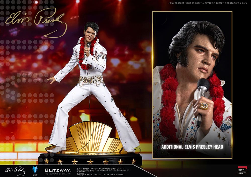 Statue 1/4 Hybrid Superb Scale Elvis Aaron Presley 52 cm