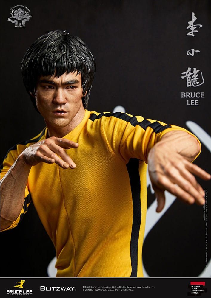 Bruce Lee Estatua 1/4 50th Anniversary Tribute 55 cm