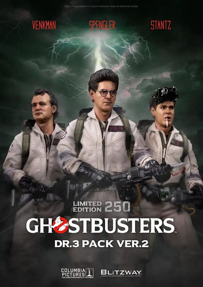 BLITZWAY Ghostbusters 1/6 three-figure set (Venkman, Spengler, Stantz), 31 cm tall