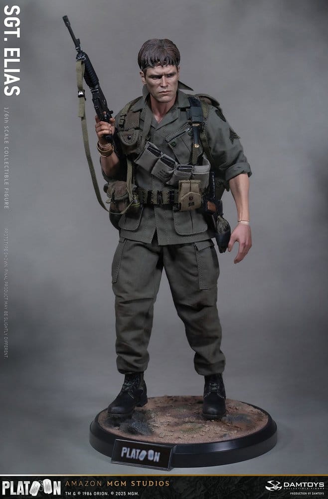 Platoon Figura 1/6 Sergeant Elias 30 cm