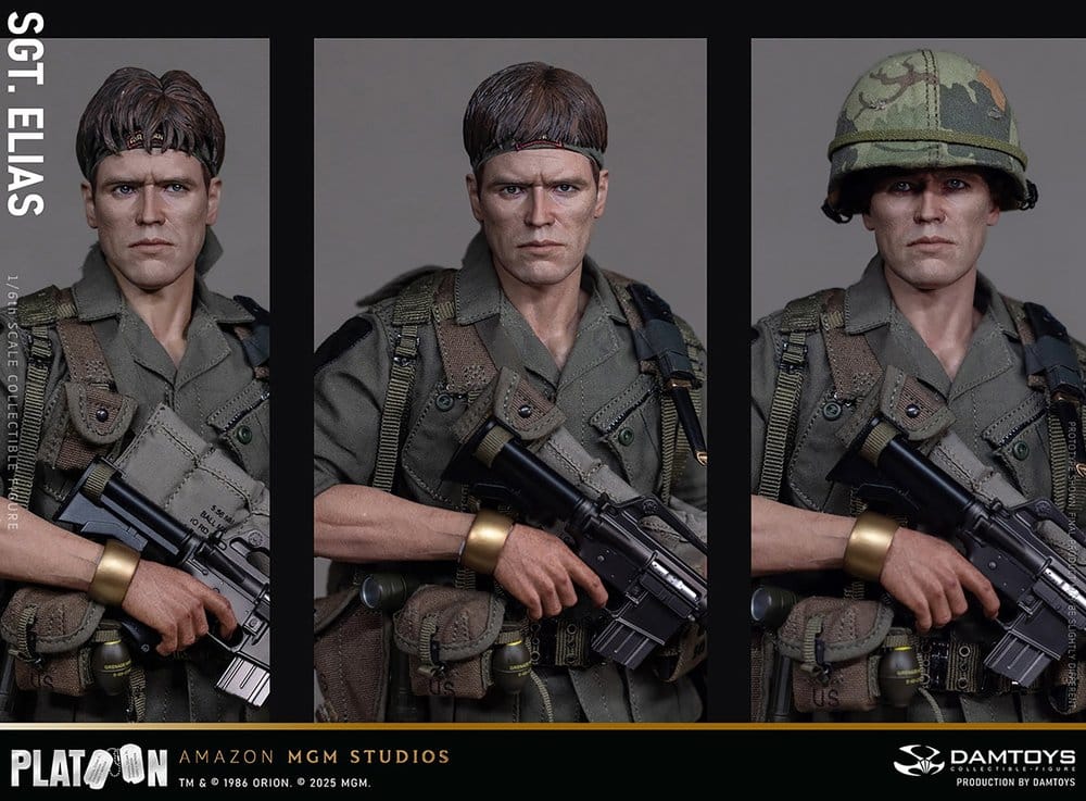 Platoon Figura 1/6 Sergeant Elias 30 cm