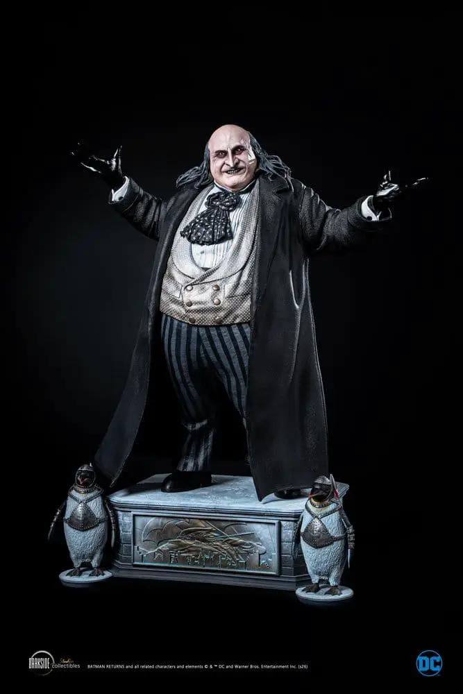 Penguin 1/3 scale statue from Batman Returns, 30th Anniversary Edition by Darkside Collectibles Studio, dark coat 66 cm.