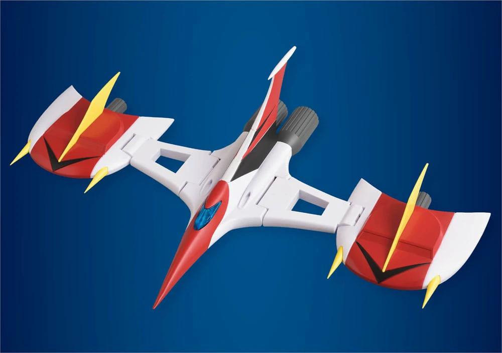 Grendizer diecast action figure by Evolution Toy, white, red and yellow, 50 cm