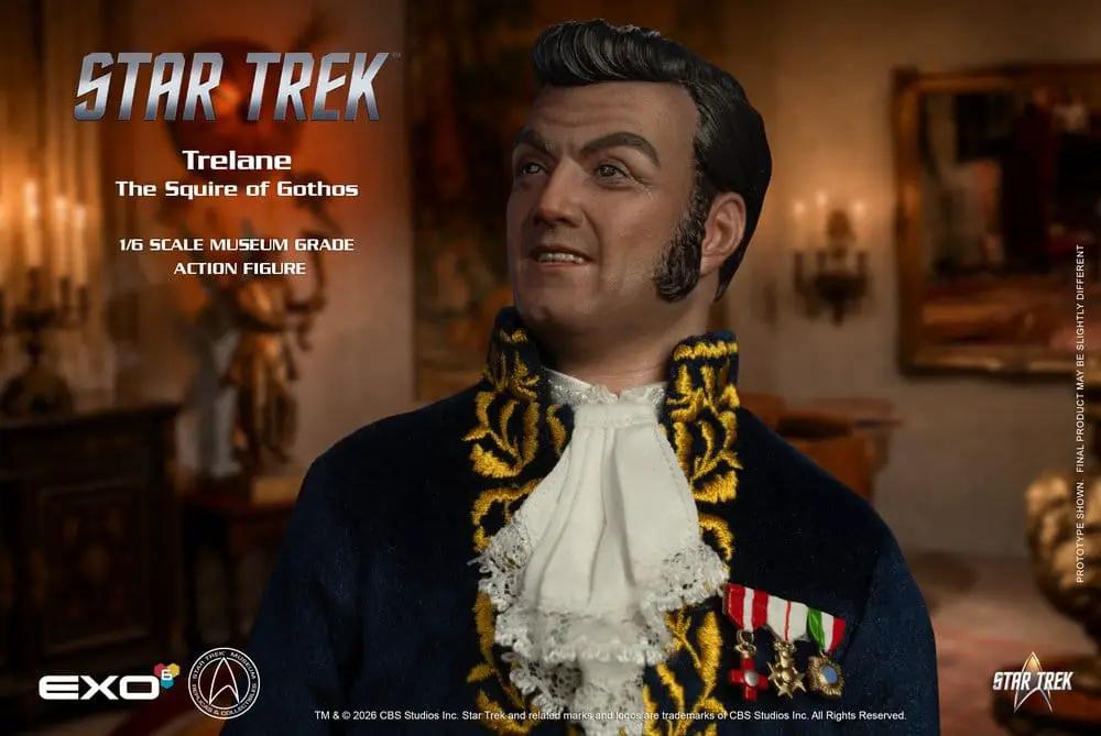 EXO-6 Star Trek 1/6 Trelane action figure, The Squire of Gothos, museum-grade