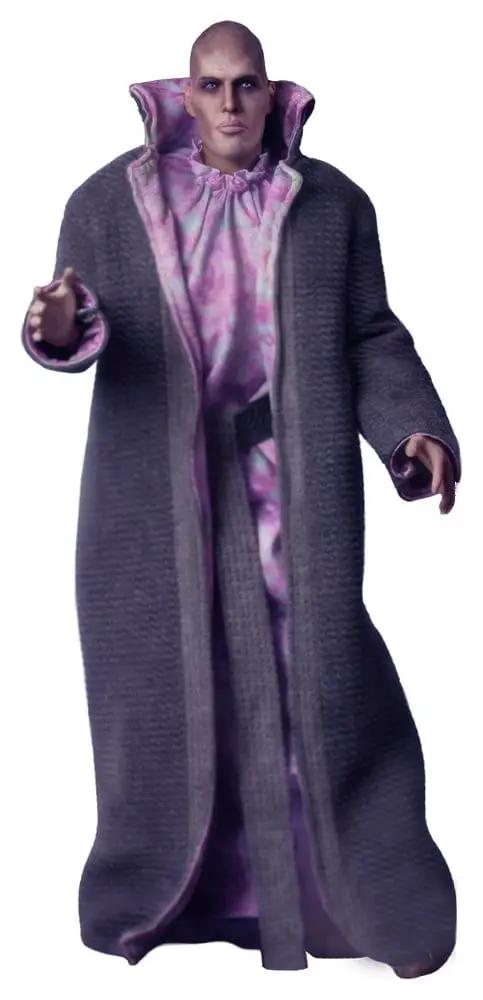 EXO-6 Star Trek Ruk Android 1/6 scale action figure with a dark textured overcoat and purple inner suit
