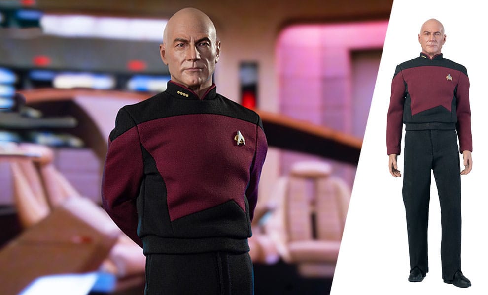 Star Trek: The Next Generation Figura 1/6 Captain Jean-Luc Picard (Essential Duty Uniform) 30 cm