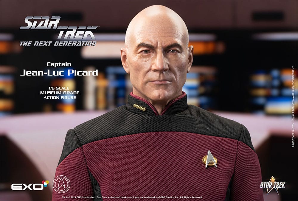 Star Trek: The Next Generation Figura 1/6 Captain Jean-Luc Picard (Essential Duty Uniform) 30 cm