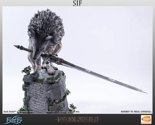 Dark Souls Estatua The Great Grey Wolf Sif 64 cm