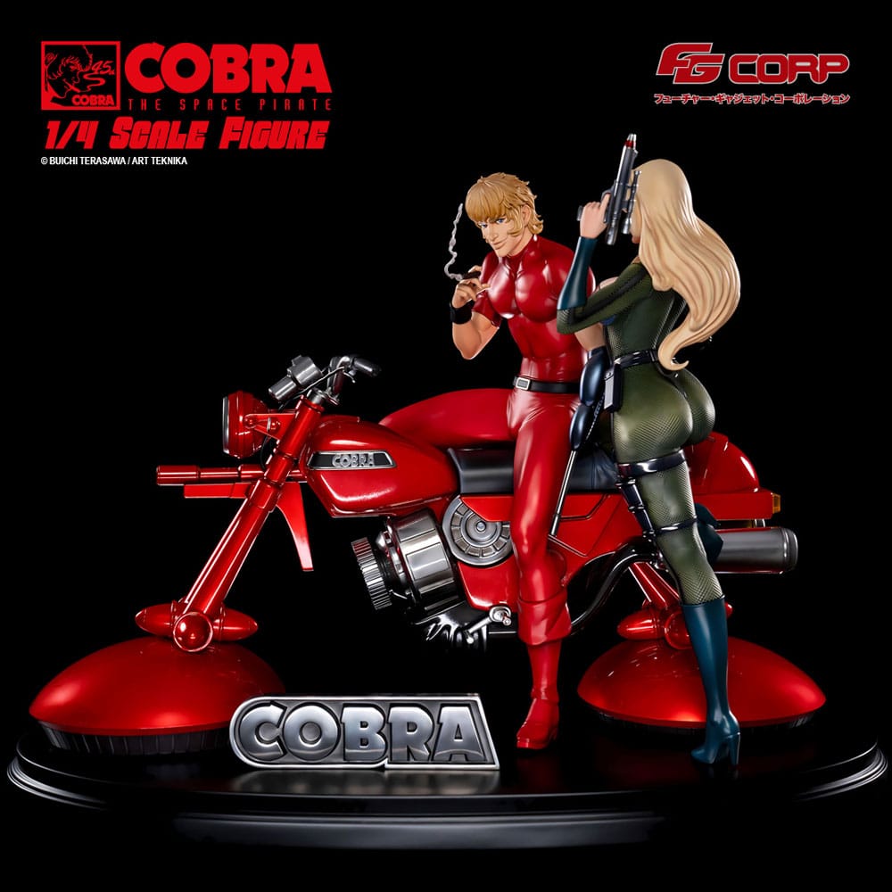 Space Pirate Cobra Estatua 1/4 Cobra & Jane Royal (Spacesuit Ver.) 47 cm