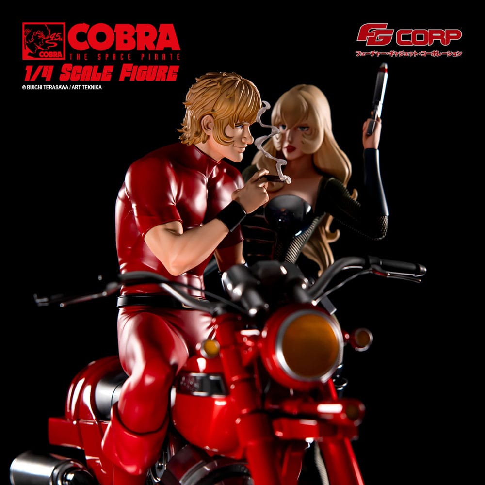 Space Pirate Cobra Estatua 1/4 Cobra & Jane Royal (Spacesuit Ver.) 47 cm