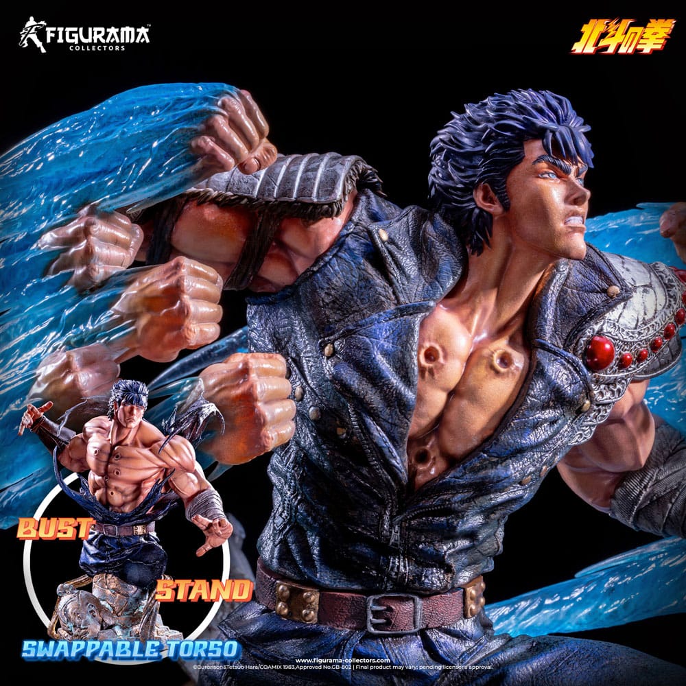 Fist of the North Star Estatua Elite Exclusive 1/6 Kenshiro vs Raoh 59 cm