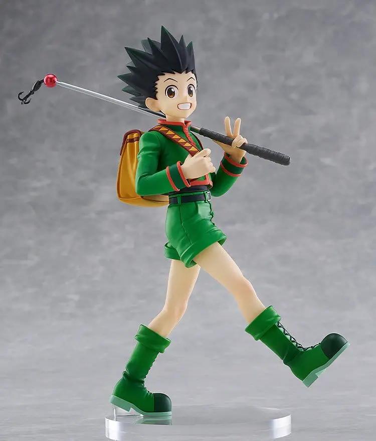 Gon Freecss Hunter x Hunter PVC action figure, POP UP PARADE by GOOD SMILE COMPANY, green outfit, 20 cm