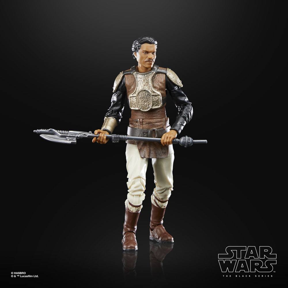 Star Wars Episode VI 40th Anniversary Black Series Figura Lando Calrissian (Skiff Guard) 15 cm