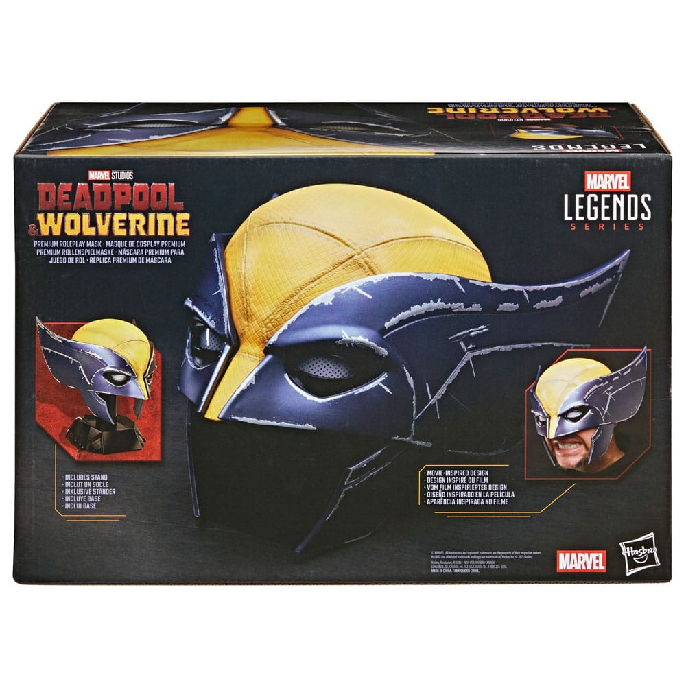 Deadpool & Wolverine Máscara Roleplay Premium Wolverine