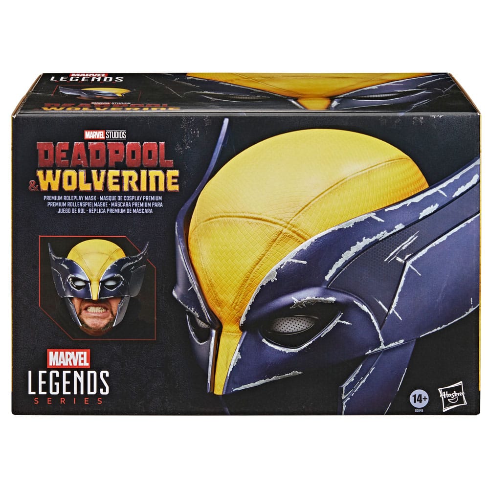 Deadpool & Wolverine Máscara Roleplay Premium Wolverine
