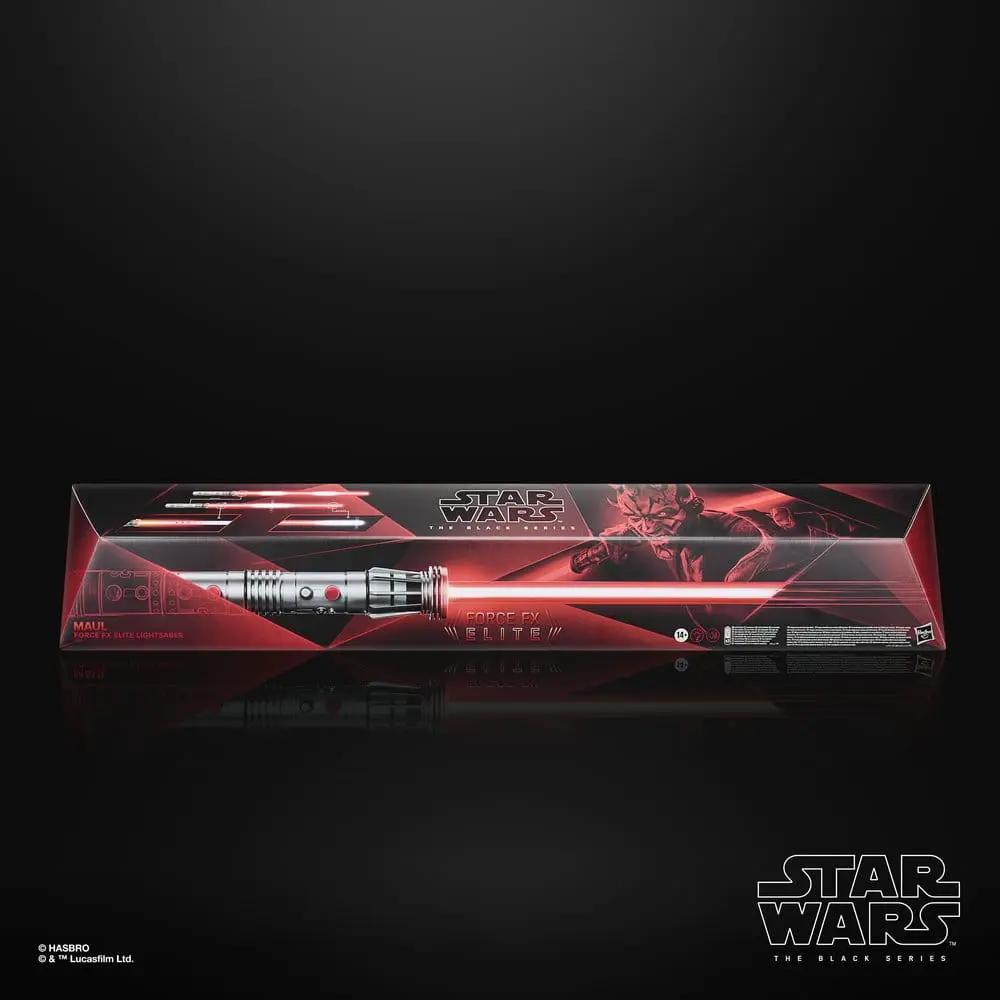 Maul Shadow Lord Force FX Elite Lightsaber replica by Hasbro in red Star Wars packaging