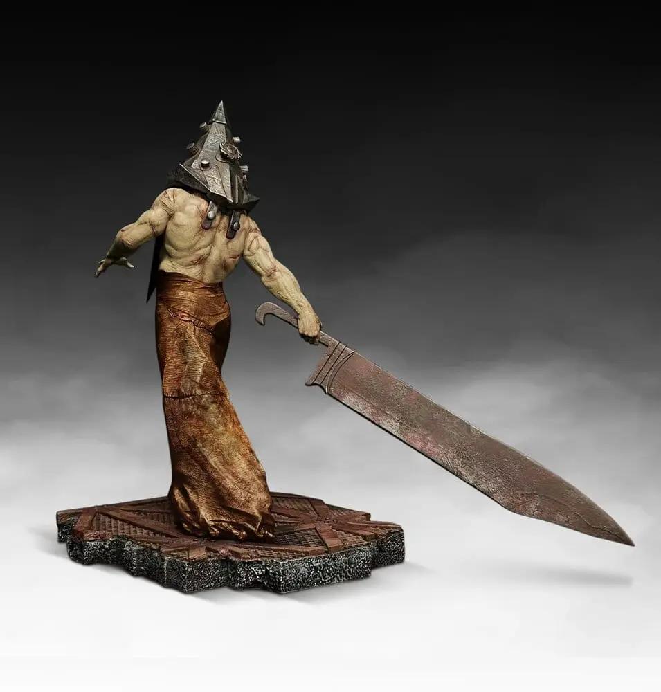 Estatua Pyramid Head de Silent Hill, 61 cm, 1/4 escala, Hollywood Collectables, con espada gigante