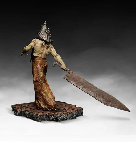 Estatua Pyramid Head de Silent Hill, 61 cm, 1/4 escala, Hollywood Collectables, con espada gigante