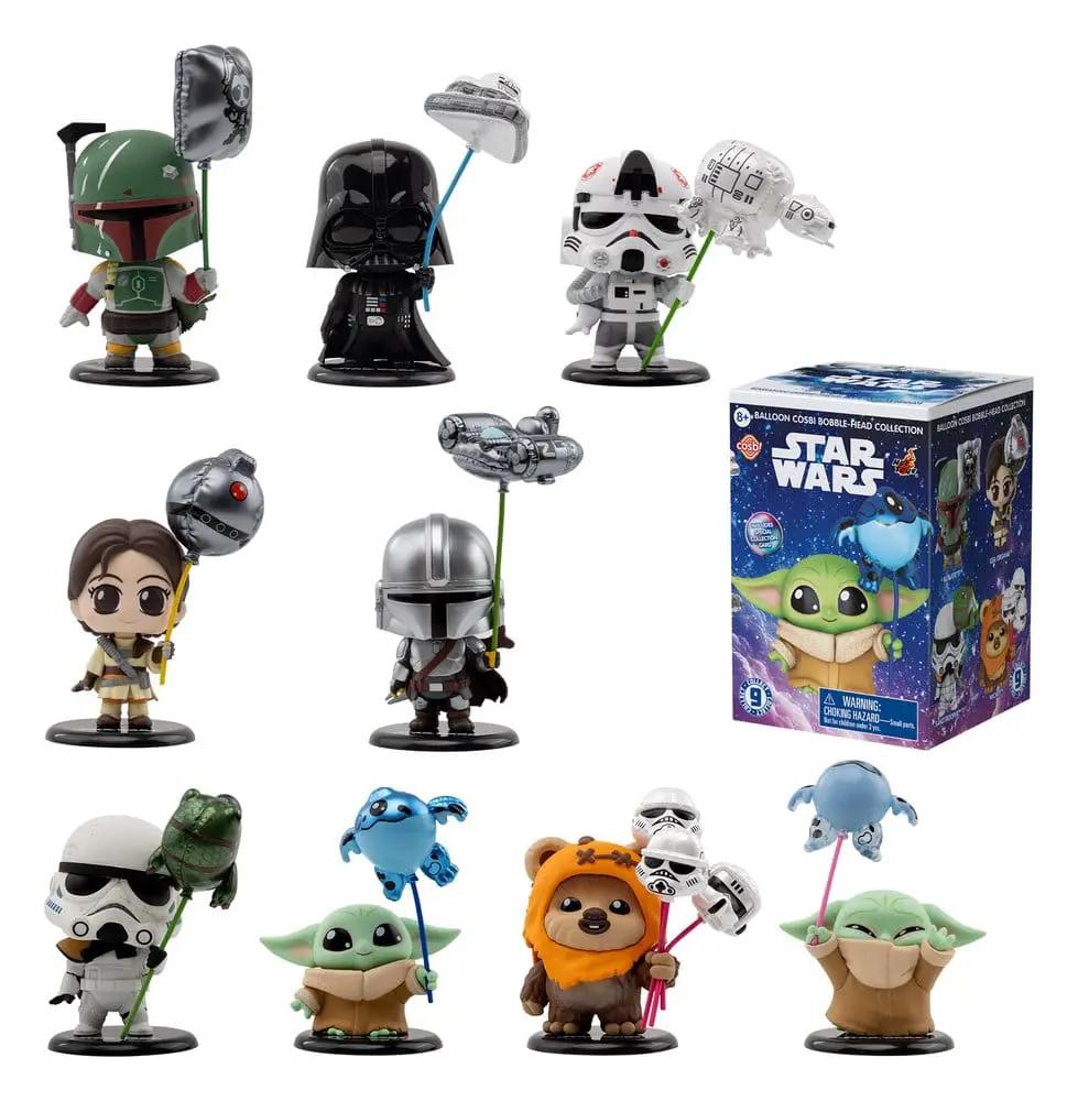 Star Wars Figuras mini Cosbi Balloon 8 cm Cajas Sorpresa Expositor (8)