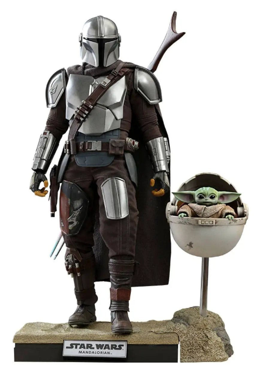 Star Wars The Mandalorian Pack de 2 Figuras 1/6 The Mandalorian & The Child Deluxe 30 cm