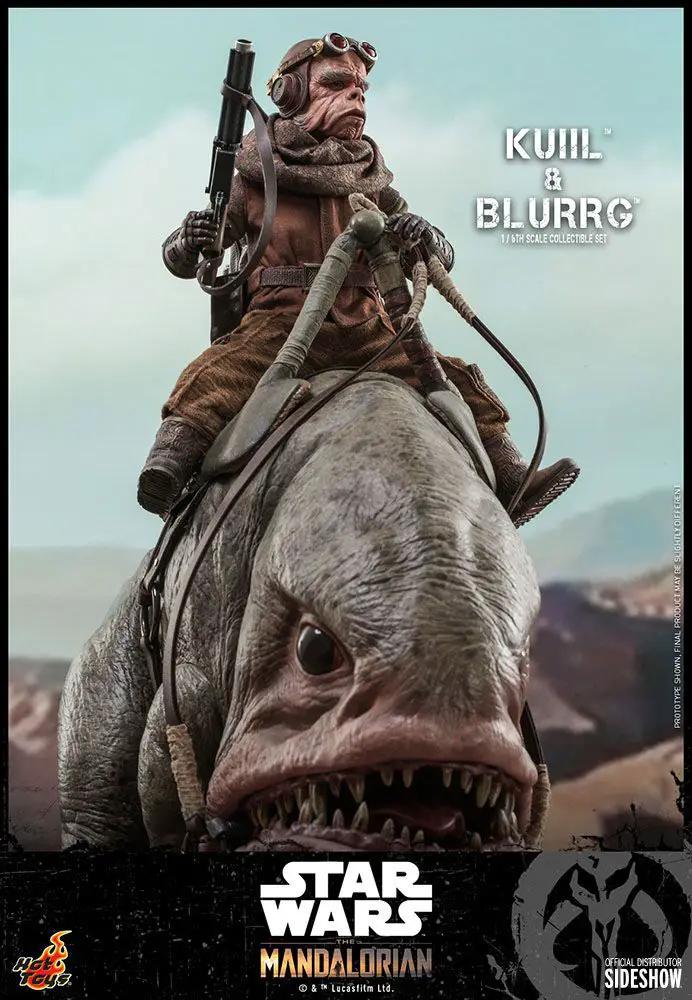 Star Wars The Mandalorian Pack de 2 Figuras 1/6 Kuiil & Blurrg 37 cm