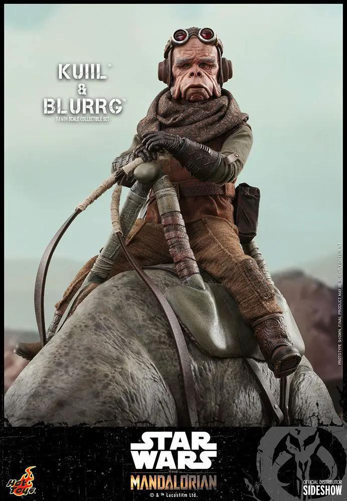 Star Wars The Mandalorian Pack de 2 Figuras 1/6 Kuiil & Blurrg 37 cm