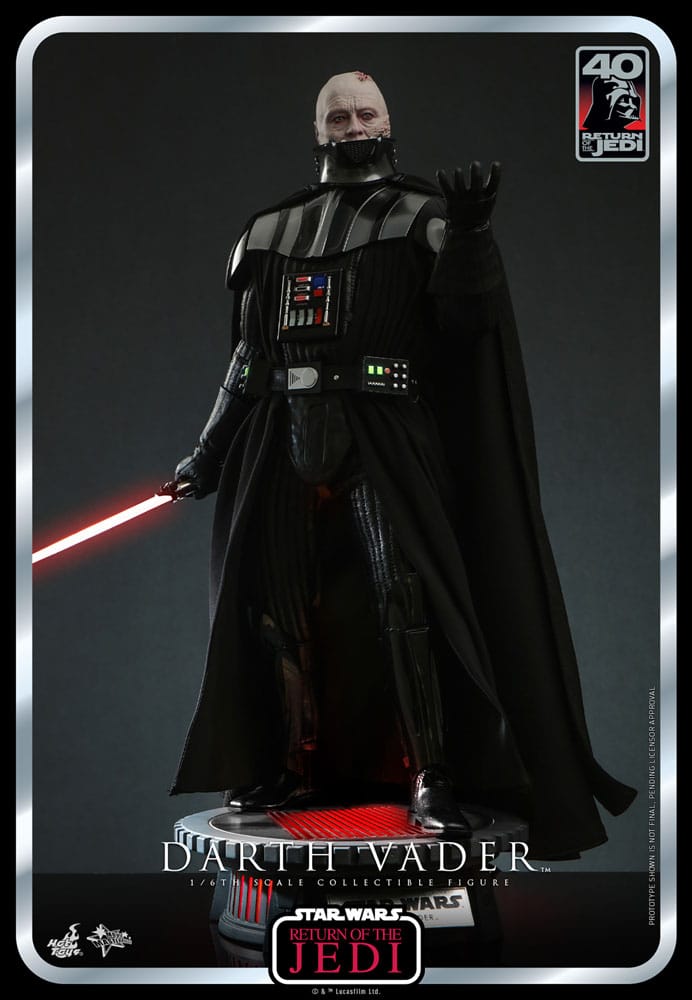 Star Wars: Episode VI 40th Anniversary Figura 1/6 Darth Vader 35 cm MMS699