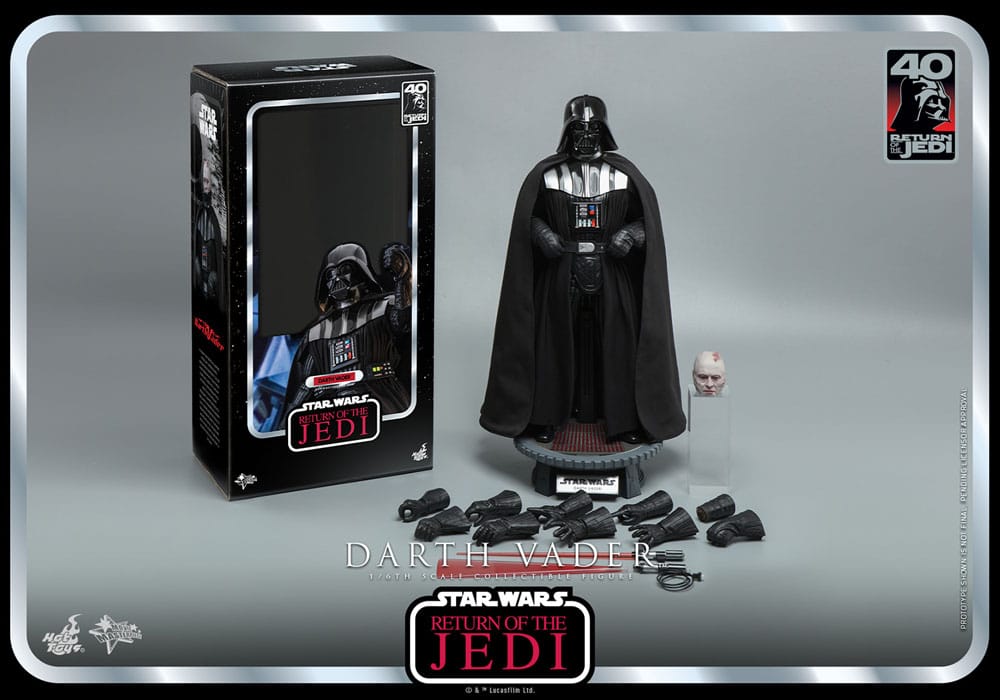 Star Wars: Episode VI 40th Anniversary Figura 1/6 Darth Vader 35 cm MMS699