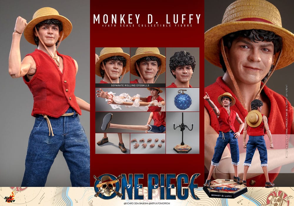 One Piece (Netflix) Figura 1/6 Monkey D. Luffy 31 cm