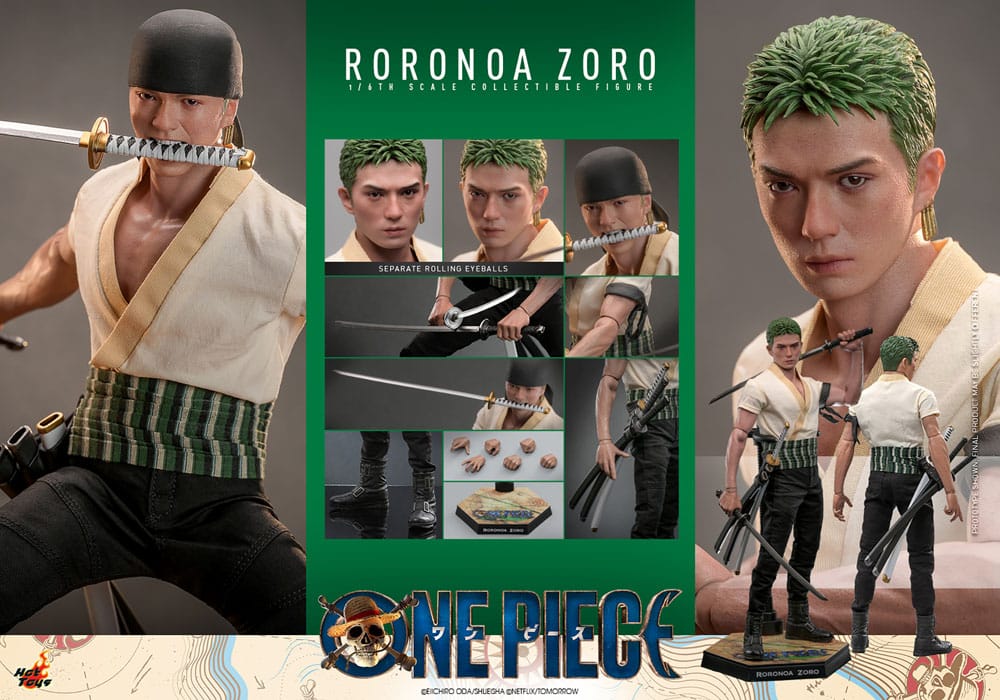 One Piece (Netflix) Figura 1/6 Roronoa Zoro 31 cm