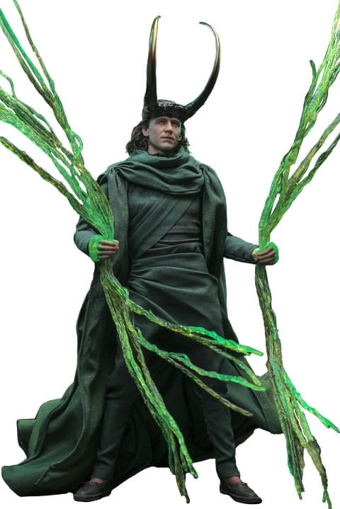 Loki Figura DX 1/6 God Loki Artisan Edition Hot Toys Exclusive 31 cm