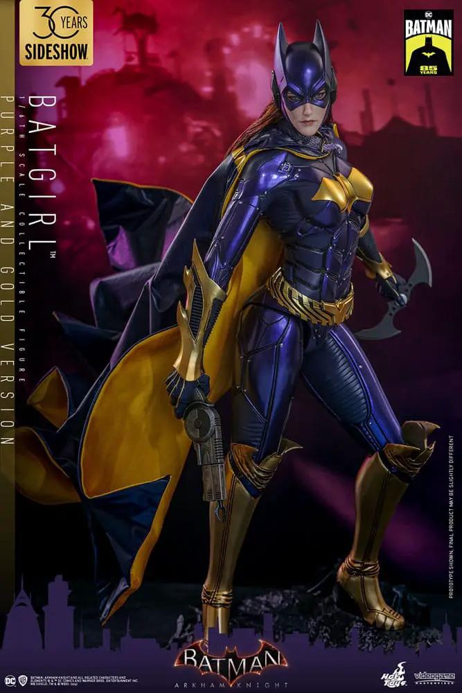 Batgirl 1/6 action figure by Hot Toys, exclusive Batman Arkham Knight, purple and gold, 30 cm