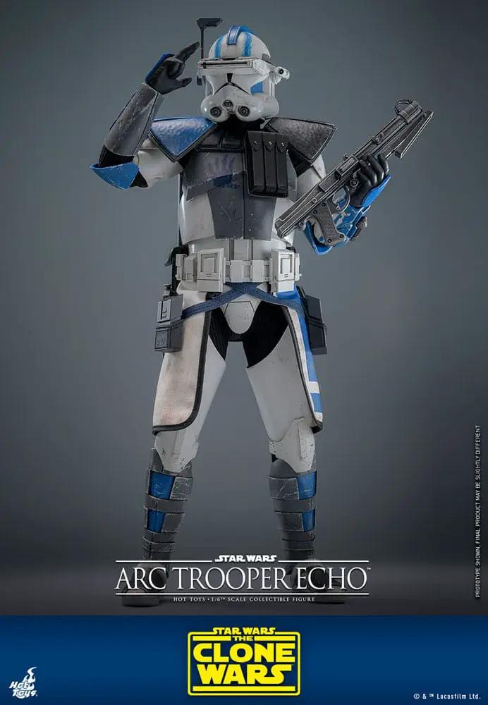 Star Wars:: The Clone Wars Figura 1/6 Arc Trooper Echo 30 cm