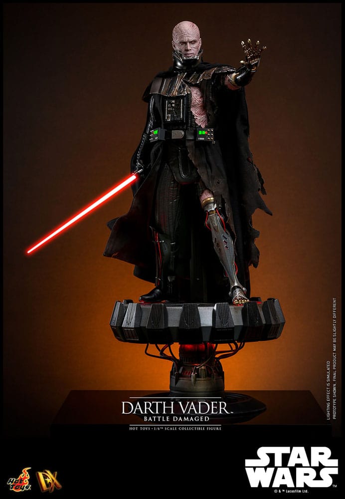 Star Wars Figur 1/6 Darth Vader (Kampfbeschädigt) 35 cm 