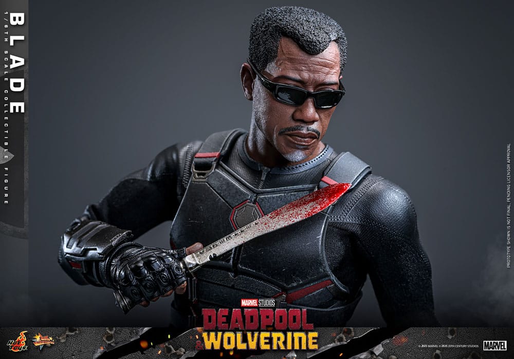 Deadpool &amp; Wolverine Movie Masterpiece 1/6 Blade 30 cm