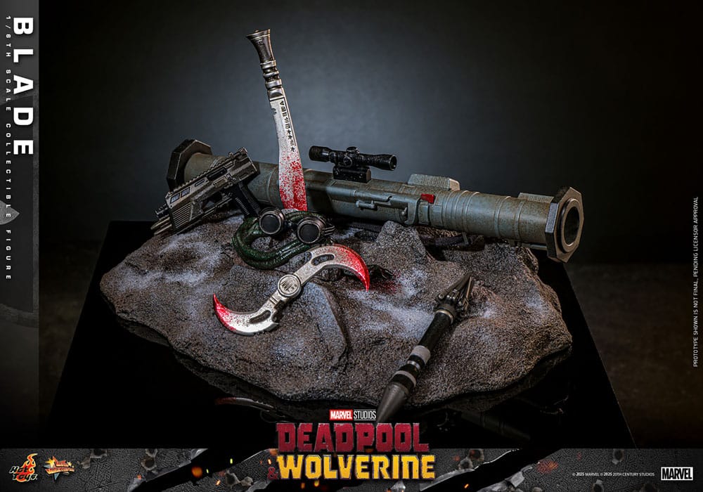 Deadpool & Wolverine Movie Masterpiece 1/6 Blade 30 cm