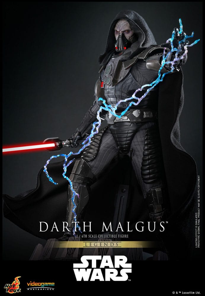 Star Wars Legends Figura Videogame Masterpiece 1/6 Darth Malgus 34 cm