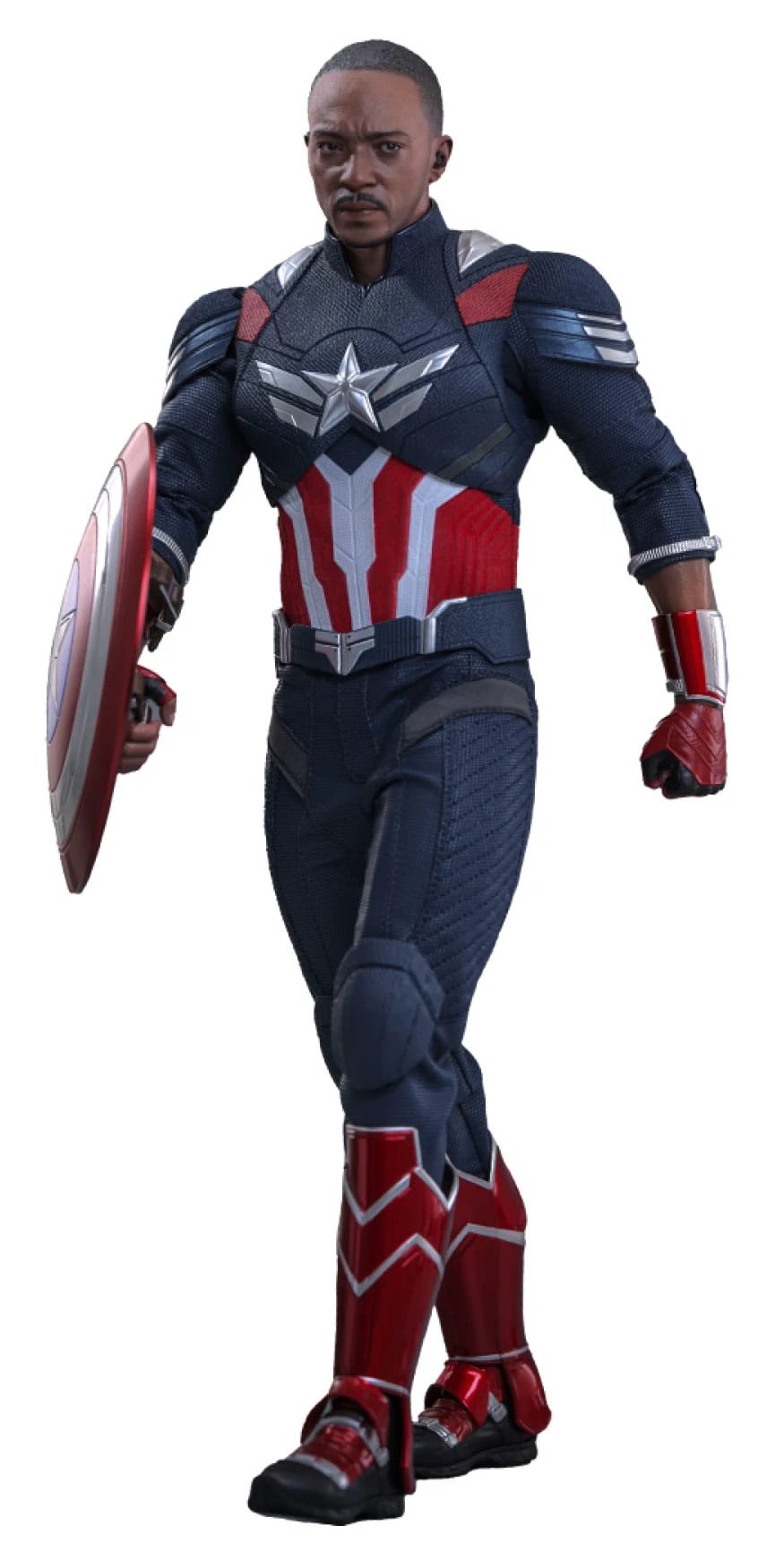 HOT TOYS Captain America action figure, 1/6 scale, 30 cm tall, Brave New World edition with shield