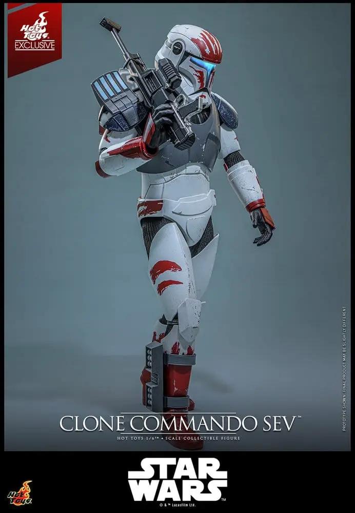 Star Wars: The Clone Wars Television Masterpiece Figura 1/6 Clone Commando Sev (Hot Toys Exclusive) 30 cm