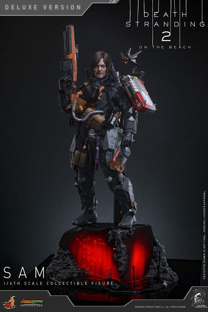 Death Stranding 2: On the Beach Figura Videogame Masterpiece 1/6 Sam (Deluxe Version) 31 cm