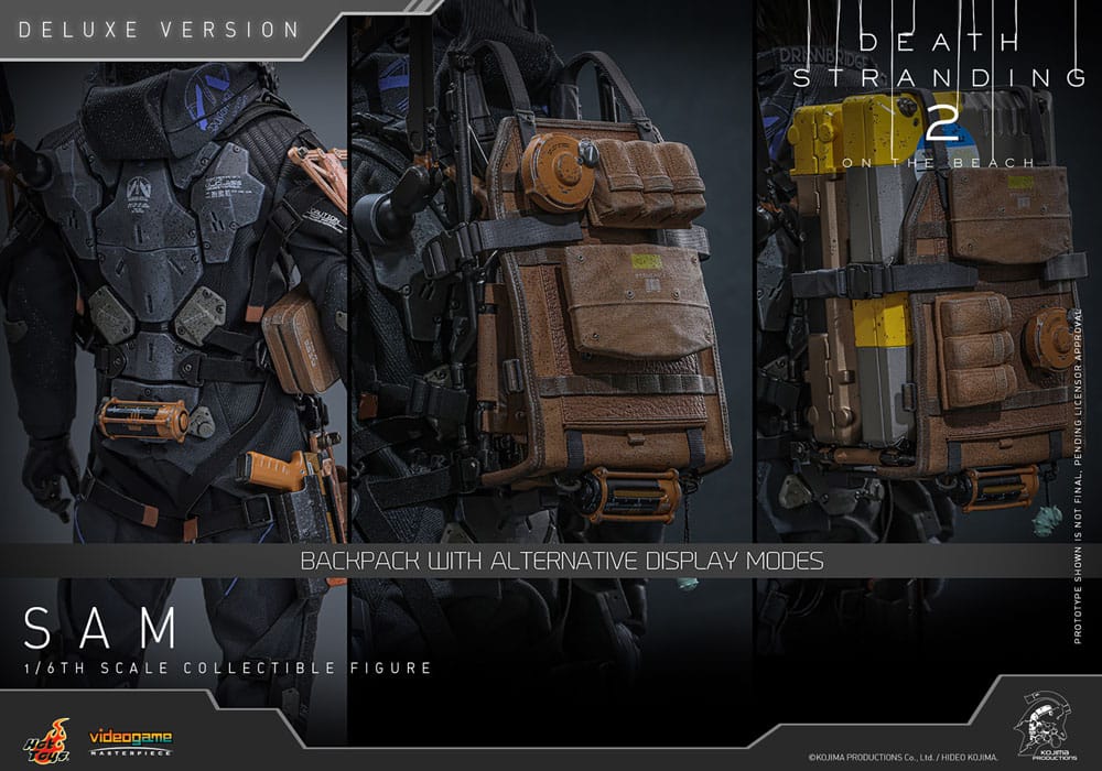 Death Stranding 2: On the Beach Figura Videogame Masterpiece 1/6 Sam (Deluxe Version) 31 cm