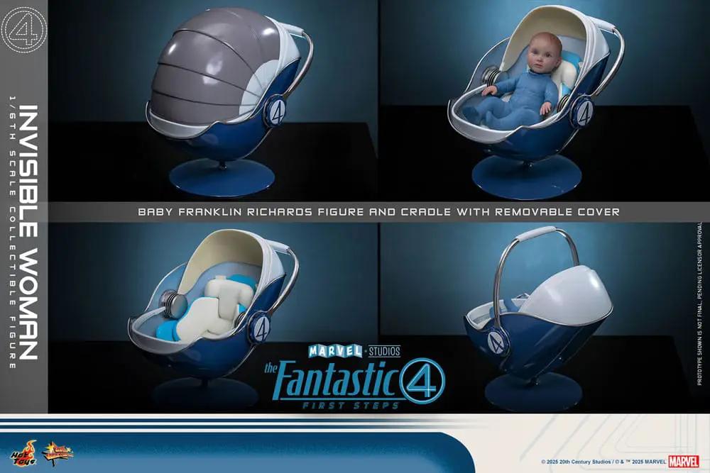 Los Cuatro Fantásticos: primeros pasos Figura Movie Masterpiece 1/6 Invisible Woman 28 cm